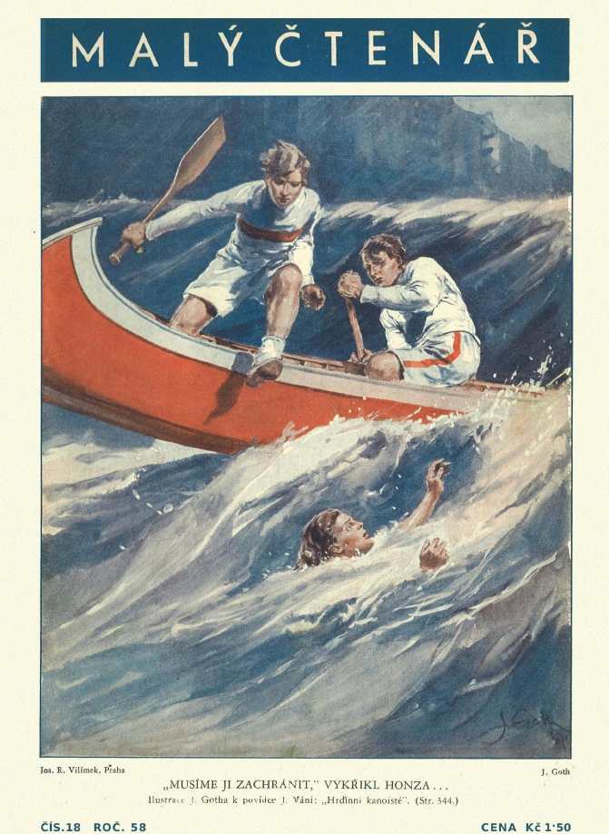 MALÝ ČTENÁŘ - roč.58 (1938-39) číslo 18